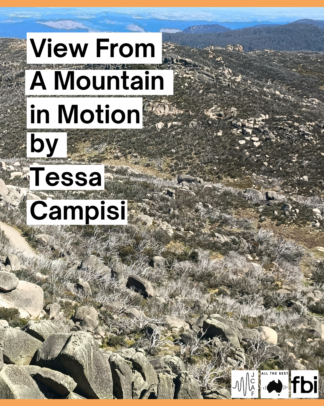 #712 View From A Mountain in Motion